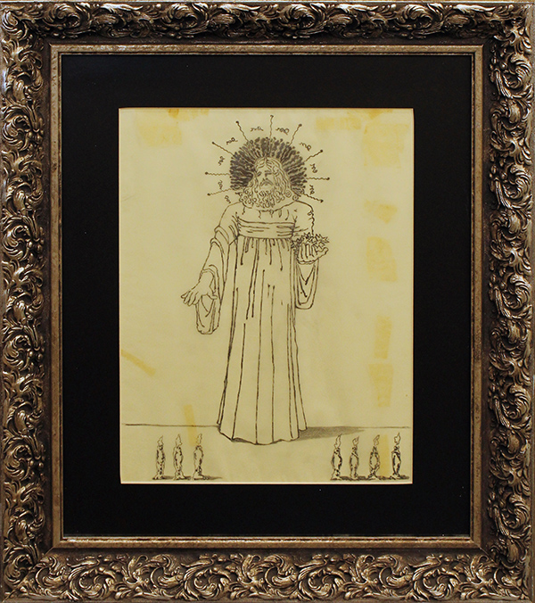 GIORGIO DE CHIRICO "L'immagine eccelsa", 1977