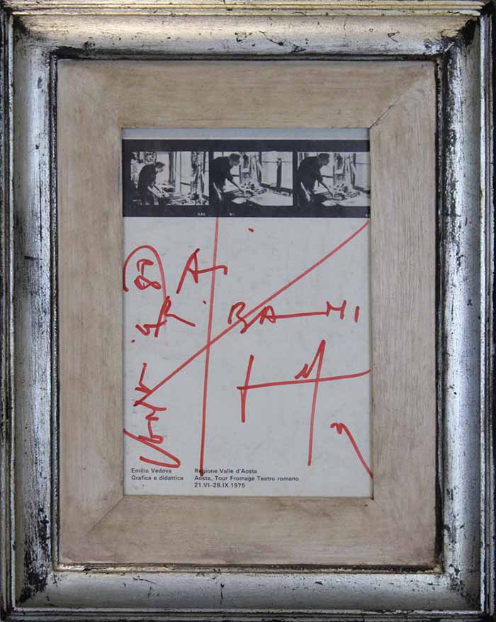 EMILIO VEDOVA, Senza titolo, 1980