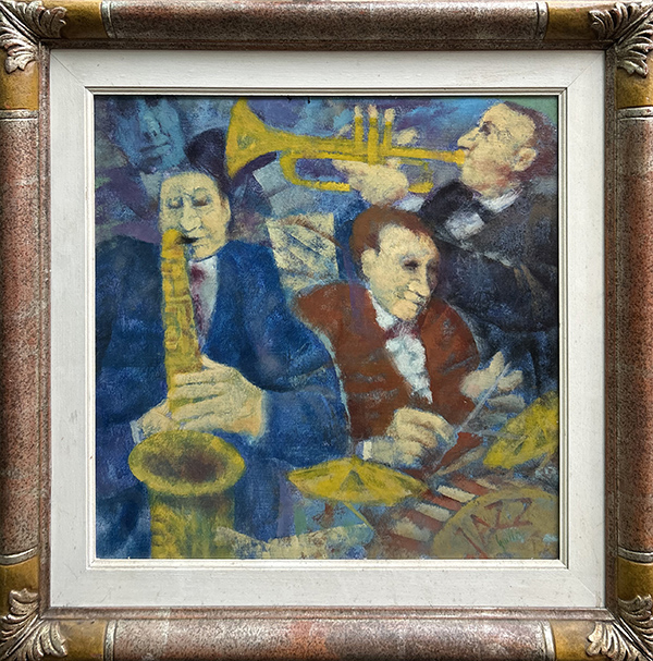 REMO SQUILLANTINI, "Musicisti", anni '80