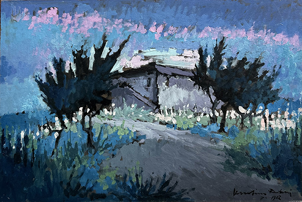 VOLTOLINO FONTANI, "Campagna", 1962