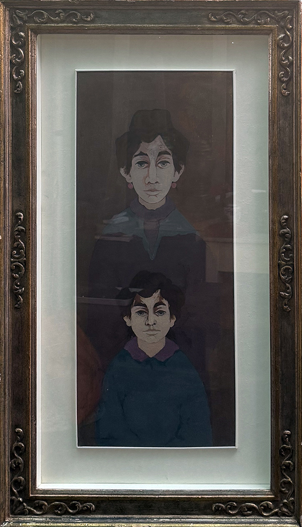 MARCELLO BOCCACCI, "Madre e figlio", anni '70