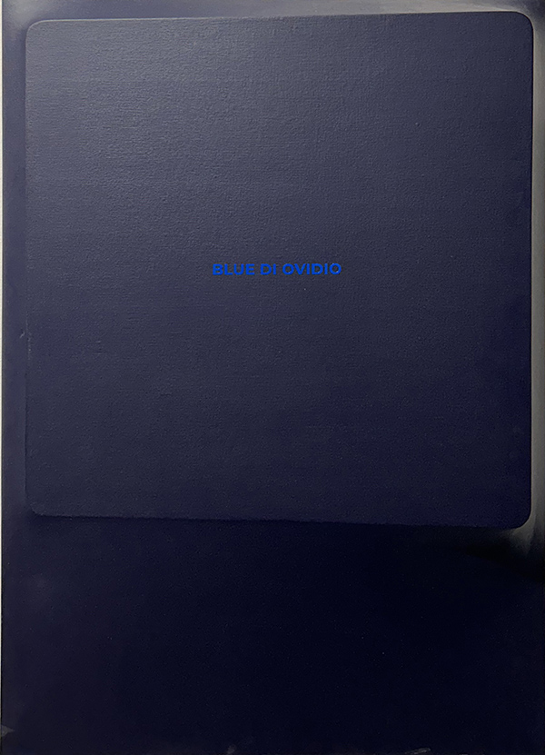 SANDRO MATE, "Blue di Ovidio", 2019