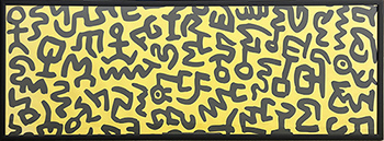 KEITH HARING, Senza titolo, 1990