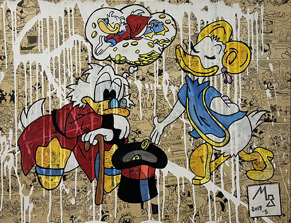 STEFANO MURA, "Un tuffo nel passato", 2019