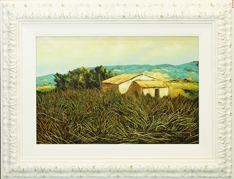 FRANCO AZZINARI, "Paesaggio", 1980