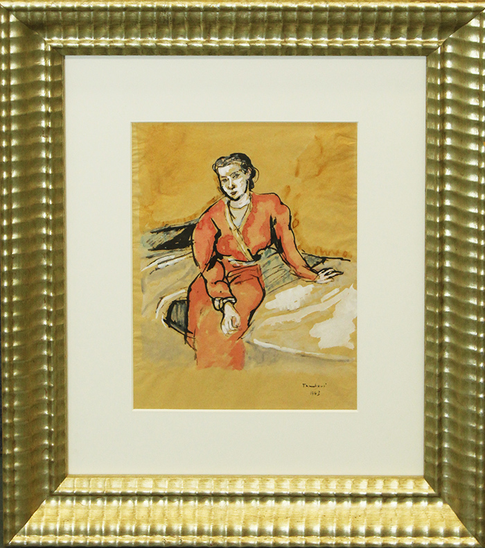 ORFEO TAMBURI, "Figura femminile", anni '80