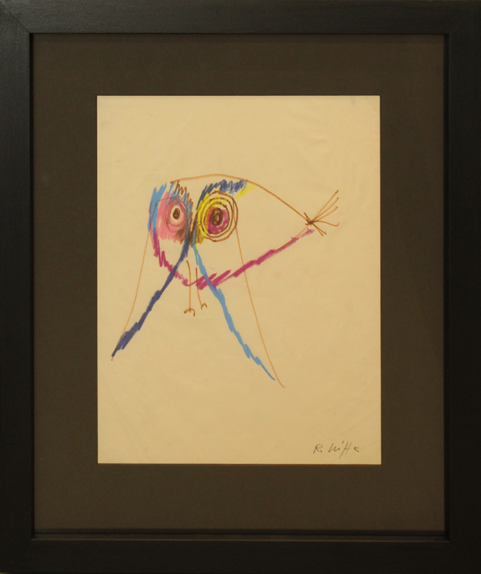 ROBERTO CRIPPA, "Uccello", anni '60