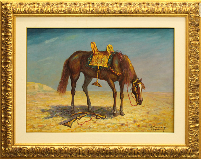 GIOVAN FRANCESCO GONZAGA, "La sosta" anni 2000' circa