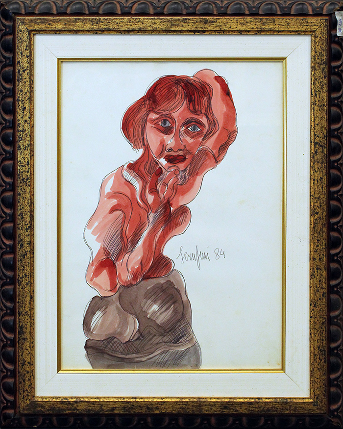 GIUSEPPE SERAFINI , 1984, "Donna"