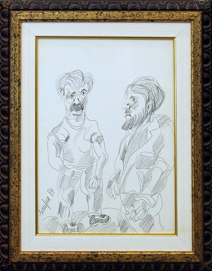 SERAFINI GIUSEPPE, 1984, "Uomini"