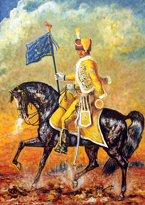 GIOVAN FRANCESCO GONZAGA, "Cavaliere a cavallo", anni '90