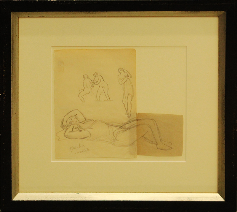 MARIO TOZZI 1923 "GINOCCHIA INCROCIATE"