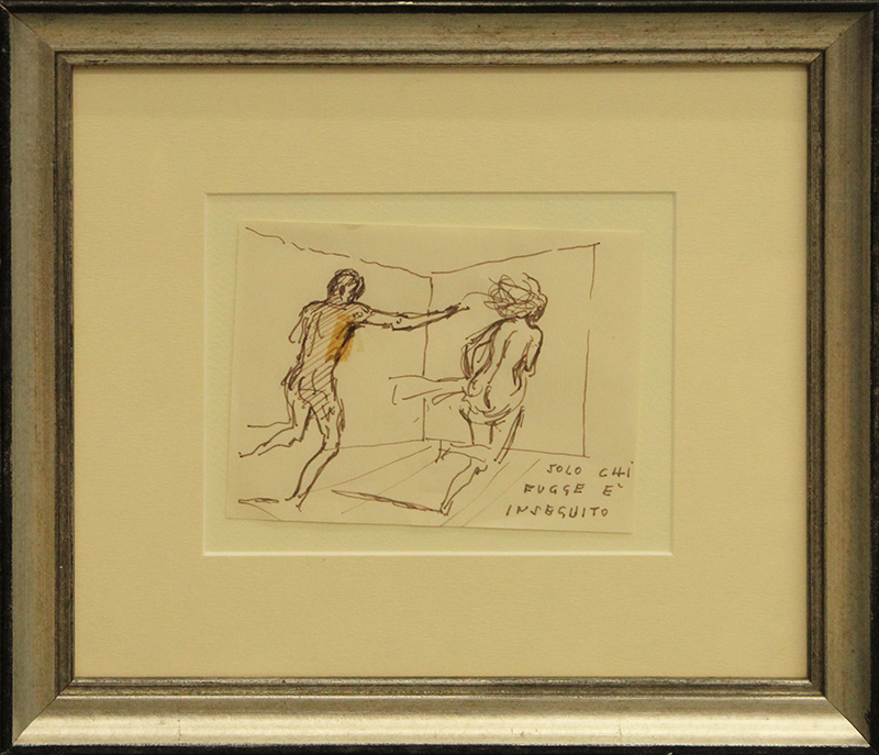 ALBERTO SUGHI, 1979-80 "SOLO CHI FUGGE E' INSEGUITO"