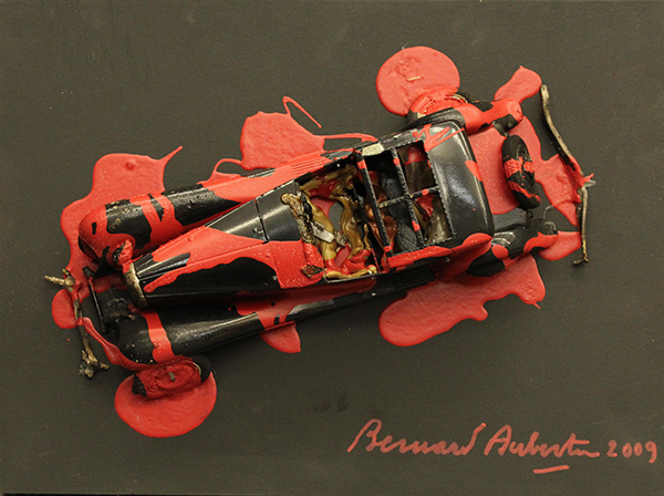 BERNARD AUBERTIN, "Voiture Brulée", 2009