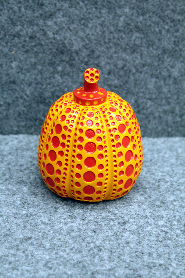 YAYOI KUSAMA, "Zucca gialla e nera", anni 2001