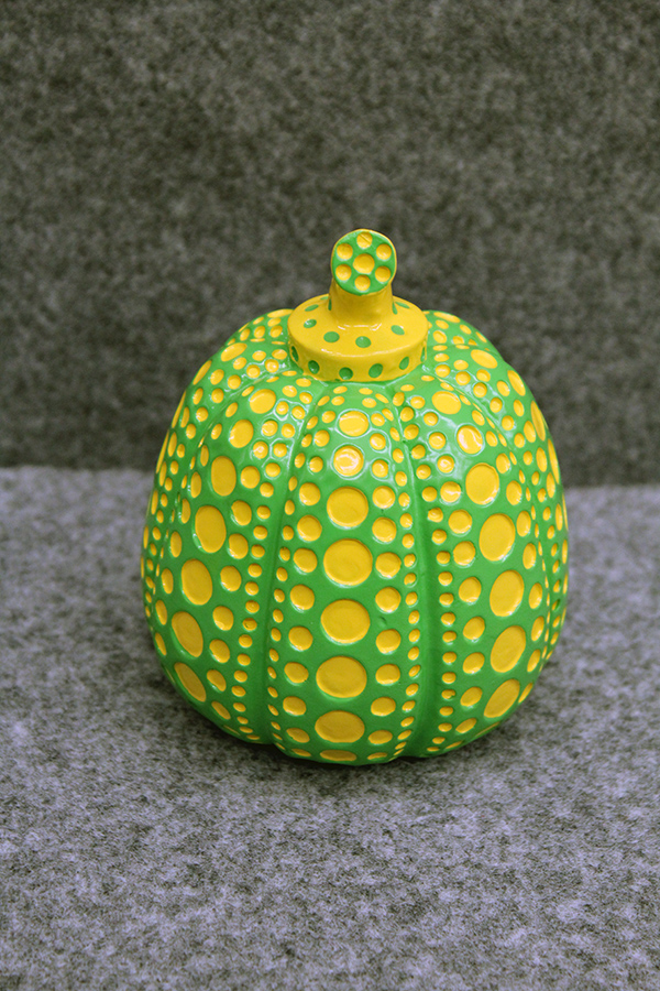 YAYOI KUSAMA, "Zucca gialla e nera", anni 2002