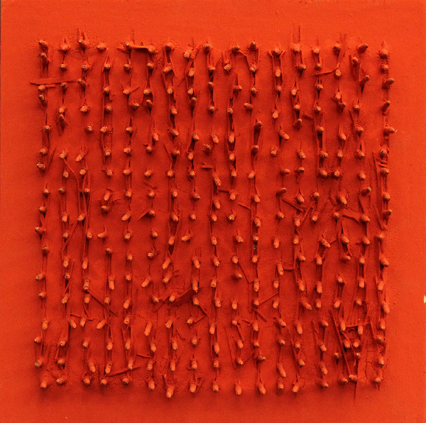 BERNARD AUBERTIN, "Tableau Clous", 1970