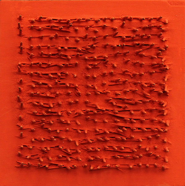 BERNARD AUBERTIN, "Tableau Clous", 1971