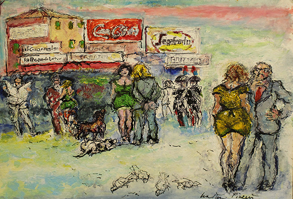 WALTER PIACESI, "Quartiere adriatico", 2021