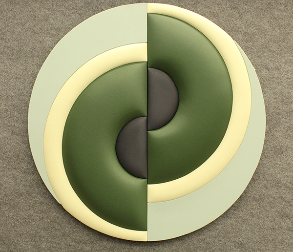 SAMUELE VENTANNI, "Introiezione: due verdi circle", anni 2000