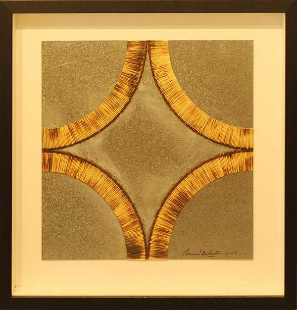 BERNARD AUBERTIN, "Dessin de Feu Circulaire", 2004