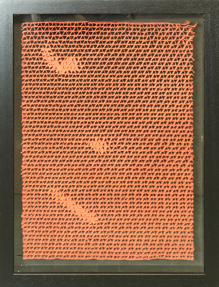 BERNARD AUBERTIN, "Alveolés", 1990