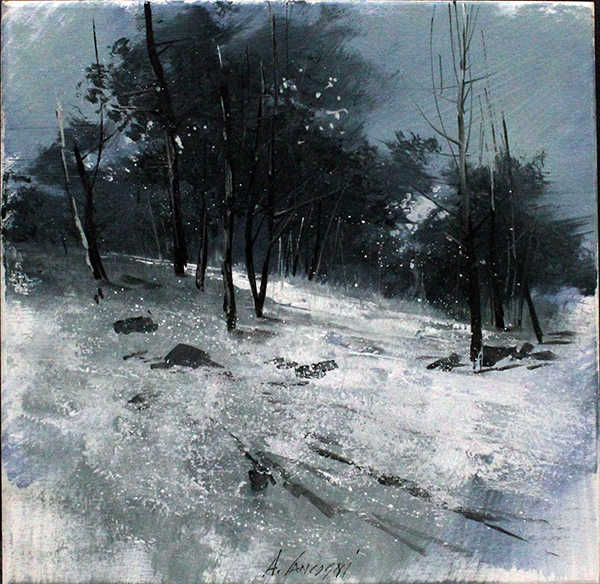 AGOSTINO CANCOGNI, "La prima neve", anni 2000