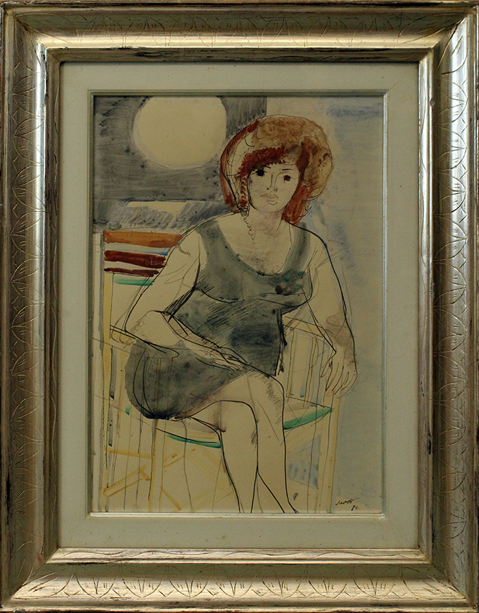 BRUNO SAETTI "Donna", anno 1972