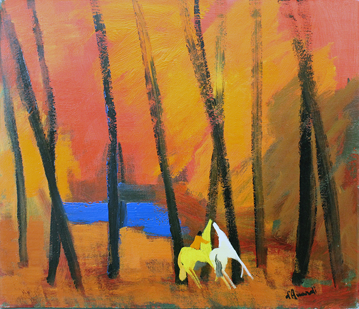 D'ACCARDI, "Bosco" anni 80