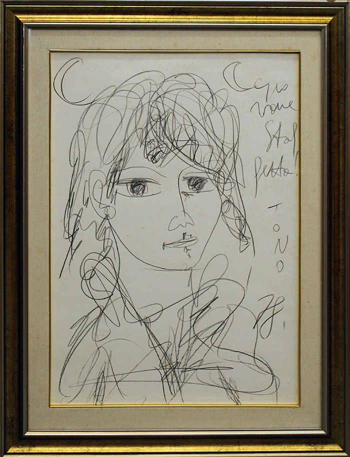 TONO ZANCANARO, "Figura", 1978