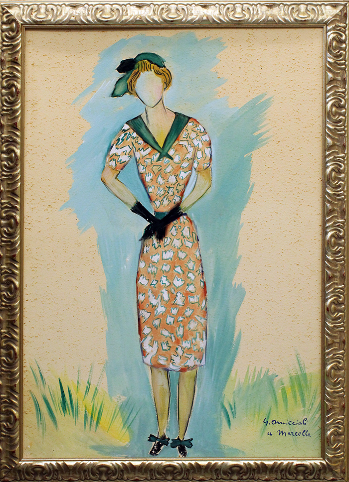 OMICCIOLI GIOVANNI, "A Marcella" 1955