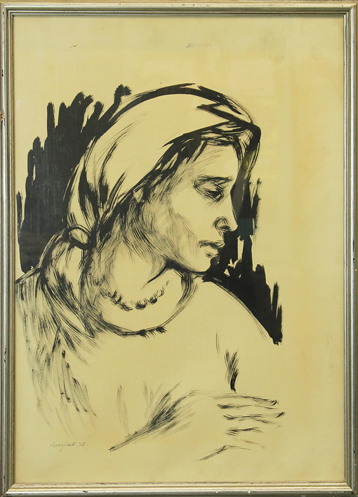 DOMENICO PURIFICATO, "Figura", 1962