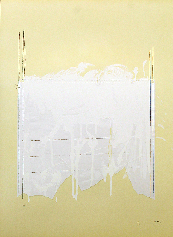 Mario Schifano, ""Monocromo bianco"