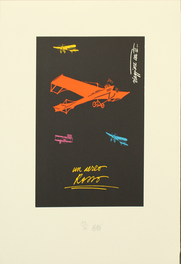 FABIO DE POLI, "Un aereo rosso-Viaggiare con te", anni '70