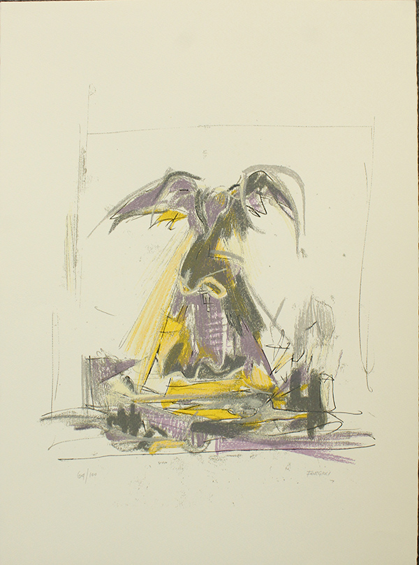 ATTILIO FORGIOLI, "Composizione astratta"