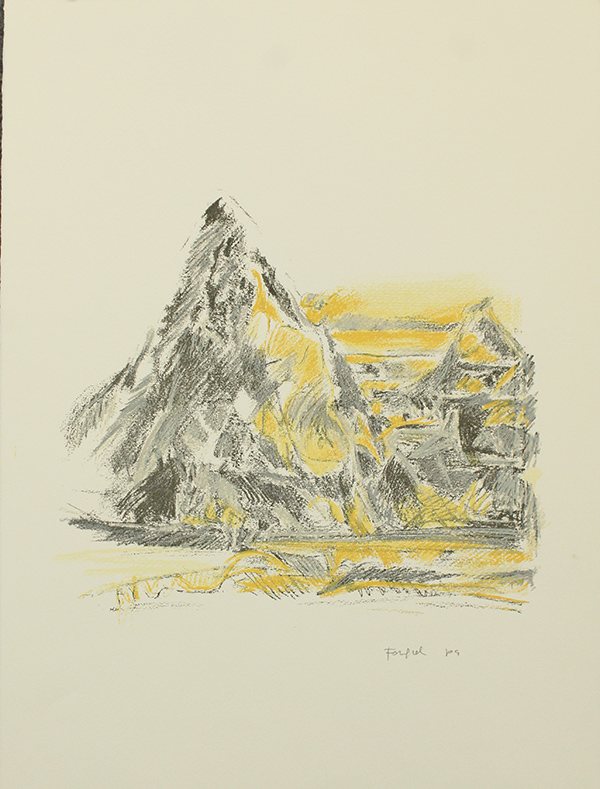 ATTILIO FORGIOLI, "Montagne"