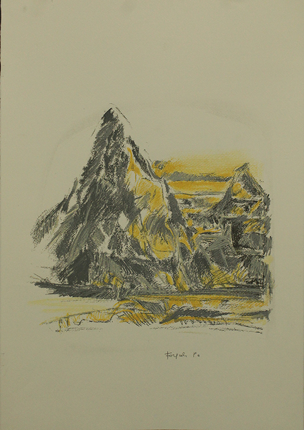 ATTILIO FORGIOLI, "Montagne"