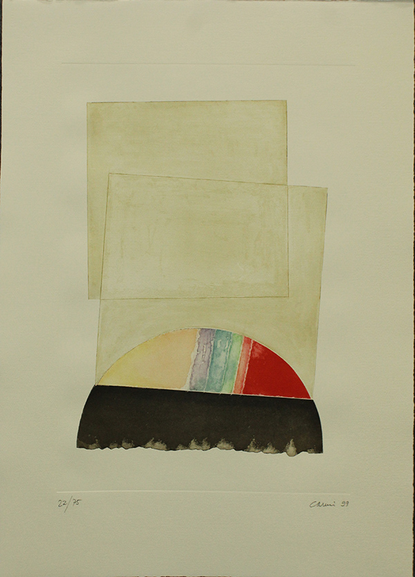 EUGENIO CARMI, "Composizione verticale", 1999