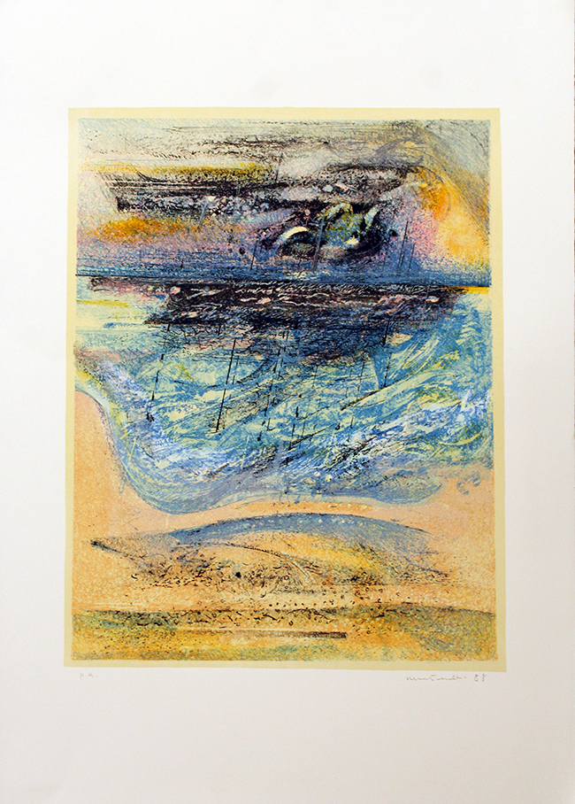 GIUSEPPE MARTINELLI, "Mare", 1988