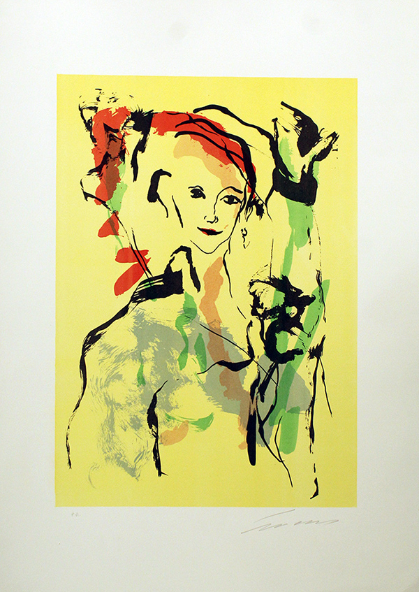 ERNESTO TRECCANI, "Donna", anni '80