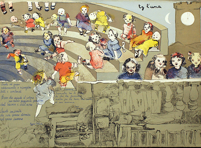 L. MARCHETTI, "TG L'UNA", anni '80