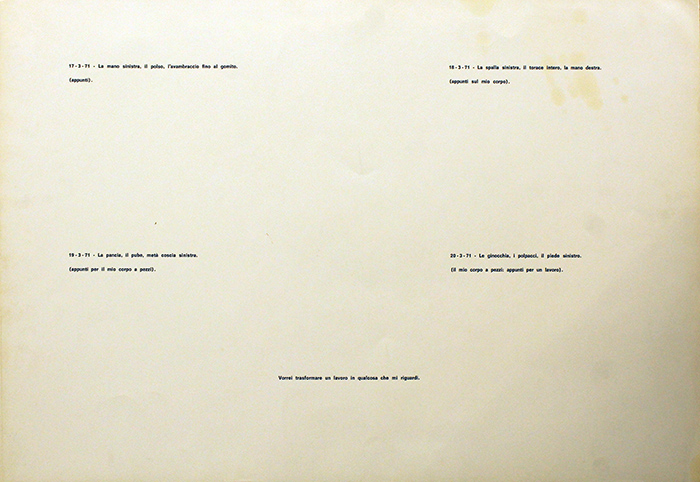 CLAUDIO COSTA, "Baxya-Biaaxa", Rapallo, marzo 1971