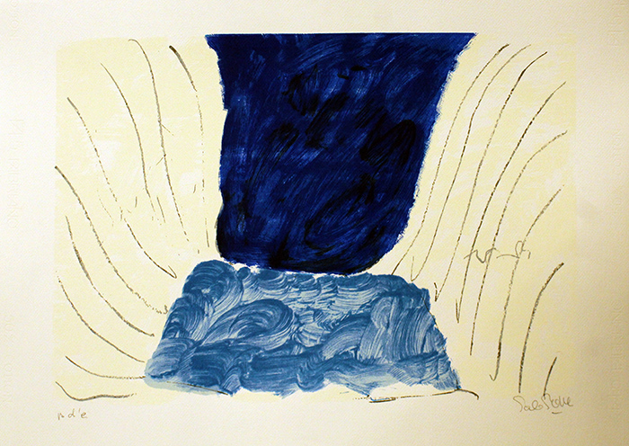 PAOLO PATELLI, "In blu", anni '80