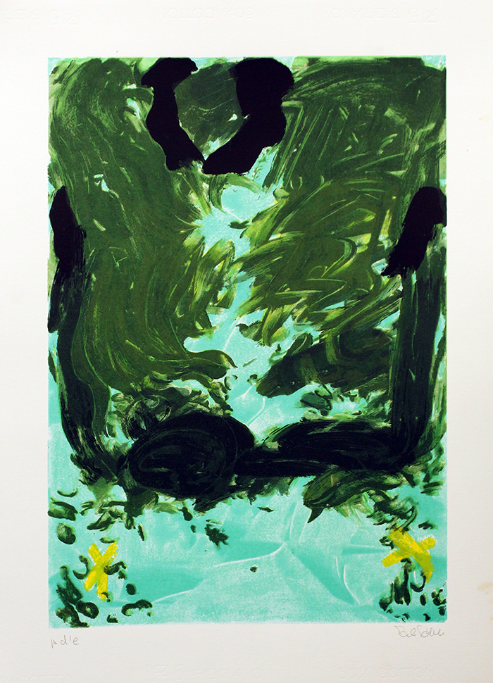 PAOLO PATELLI, "In verde", anni '80