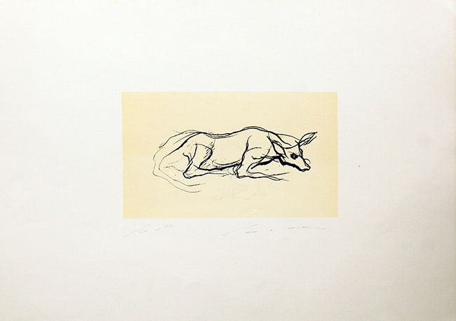 ERNESTO TRECCANI, "Bove", anni '70