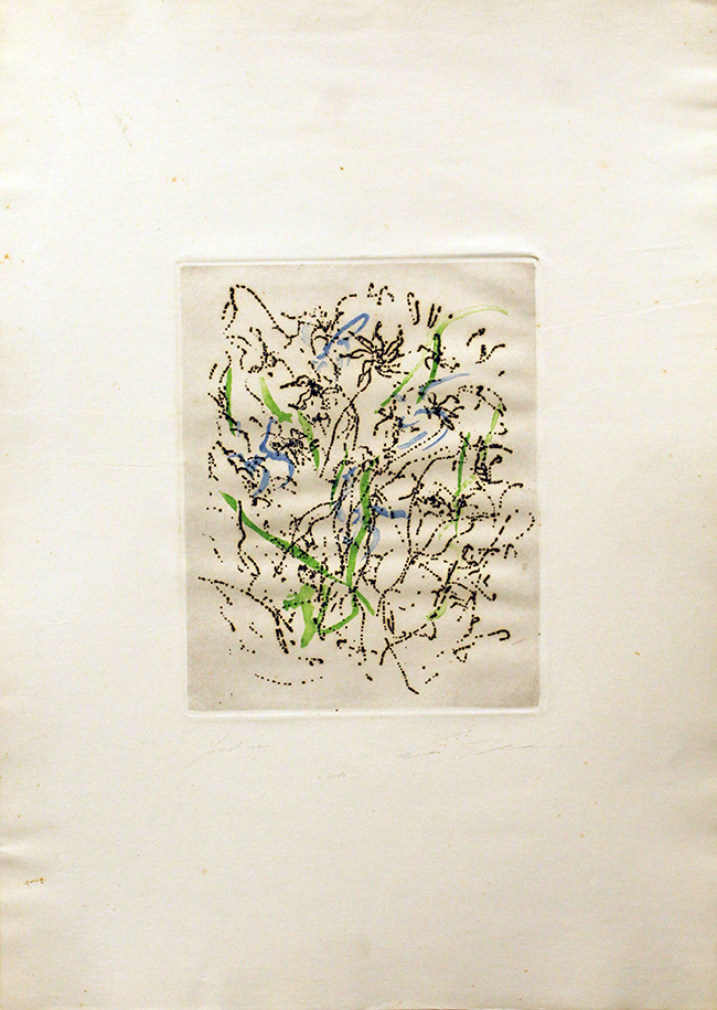 ERNESTO TRECCANI, "Siepe", anni '70