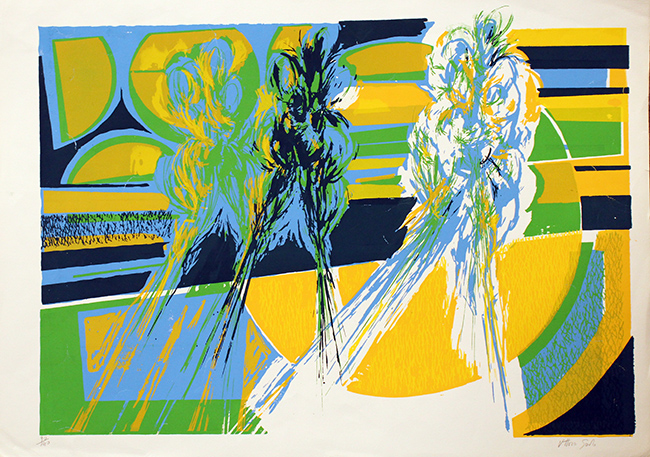 VITTORIO SODO, "Astratto", anni '80