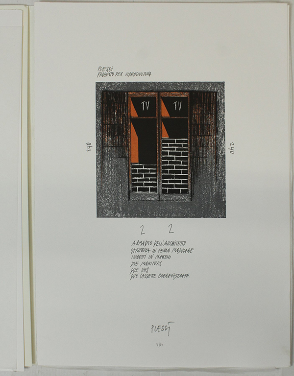 FABRIZIO PLESSI, INTROVABILE SERIE COMPLETA degli "Armadi", 1990