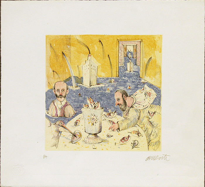 ANTONIO POSSENTI, "Interno marino", anni 80