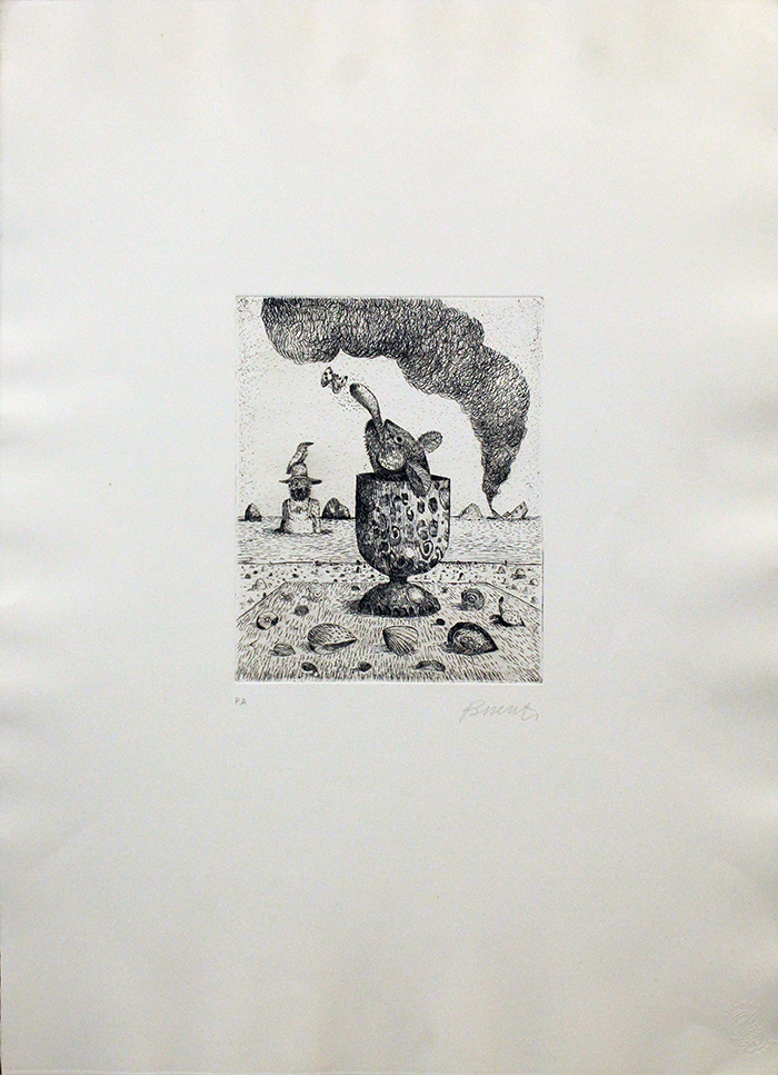 ANTONIO POSSENTI, "Scena Onirica", anni '80